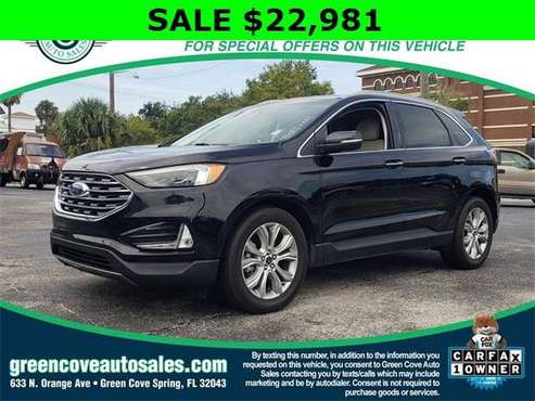 2019 Ford Edge Titanium The Best Vehicles at The Best Price!!! -... for sale in Green Cove Springs, FL