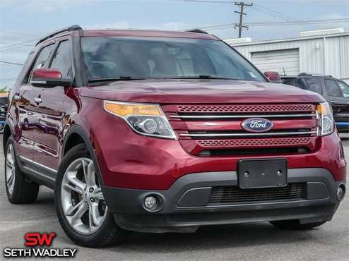 2015 FORD EXPLORER LIMITED SUV LEATHER HEATED AND COOLED NAV CLEAN!!!! for sale in Pauls Valley, OK