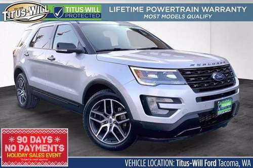 2017 Ford Explorer 4x4 4WD Sport SUV - cars & trucks - by dealer -... for sale in Tacoma, WA