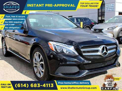 $325/mo - 2017 Mercedes-Benz C-CLASS C300 4MATIC - Easy Financing! -... for sale in Columbus, OH