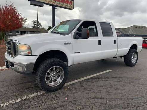 2007 Ford F-350 Super Duty XLT Crew Cab 4WD LB - cars & trucks - by... for sale in Albany, OR