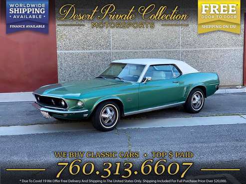 1969 Ford Mustang M Code 351 Cold AC Marty Report Coupe for SALE to for sale in NM