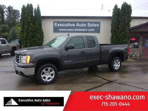 2010 GMC Sierra 1500 4WD Ext Cab 143.5 SL for sale in Shawano, WI