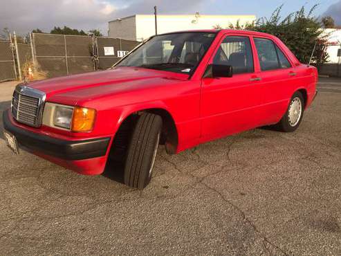 1989 MERCEDES BENZ 190E - cars & trucks - by owner - vehicle... for sale in Pasadena, CA