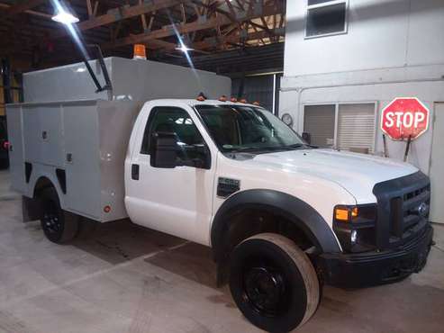 2008 Ford F450 XL Super Duty 79k Mi V10 Gas Automatic Utility Truck for sale in Gilberts, WY
