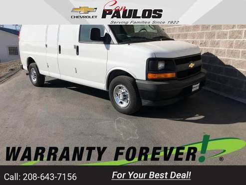2017 Chevy Chevrolet Express Cargo Van van Summit White - cars &... for sale in Jerome, ID