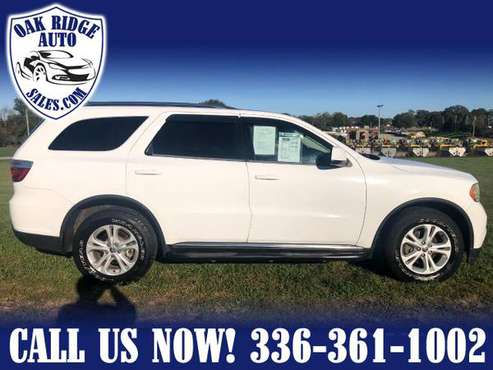 2013 Dodge Durango 2WD 4dr SXT - cars & trucks - by dealer - vehicle... for sale in Greensboro, NC