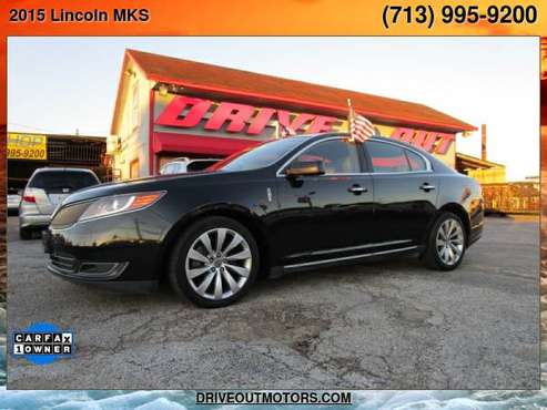 2015 Lincoln MKS 4dr Sdn 3.7L FWD - cars & trucks - by dealer -... for sale in Houston, TX