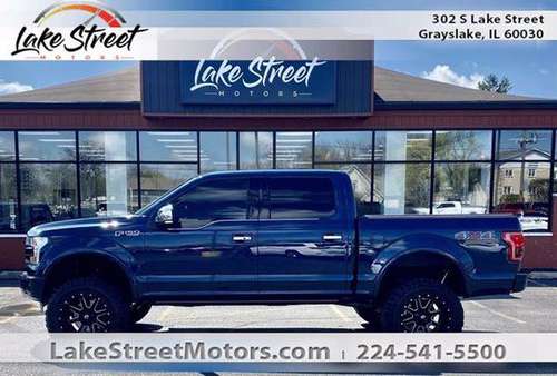 2016 Ford F-150 Supercrew Platinum Lifted - - by for sale in Grayslake, WI