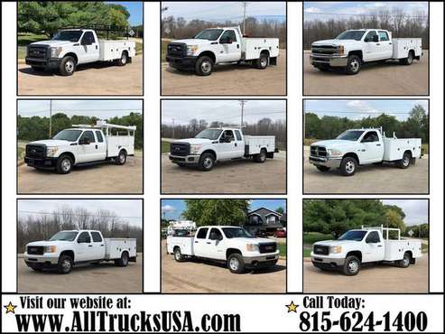 1/2 - 1 Ton Service Utility Trucks & Ford Chevy Dodge GMC WORK TRUCK... for sale in northwest OK, OK