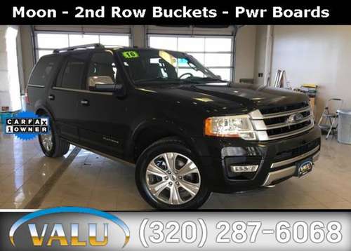 2016 Ford Expedition Platinum Shadow Black for sale in Morris, MN