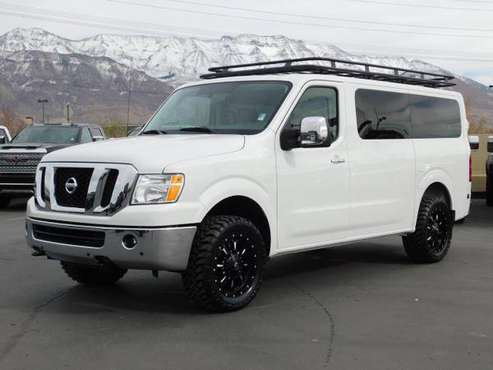 2020 *Nissan* *NV Passenger* *SL* Pearl White - cars & trucks - by... for sale in American Fork, AZ