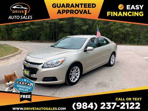 2015 Chevrolet Malibu LT PRICED TO SELL! - - by dealer for sale in Wake Forest, NC