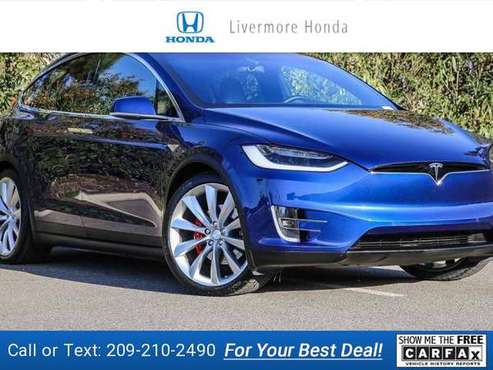 2016 Tesla Model X suv Deep Blue Metallic - - by for sale in Livermore, CA