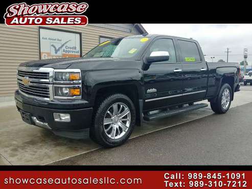 HIGH COUNTRY!! 2014 Chevrolet Silverado 1500 4WD Crew Cab 143.5" Hig for sale in Chesaning, MI