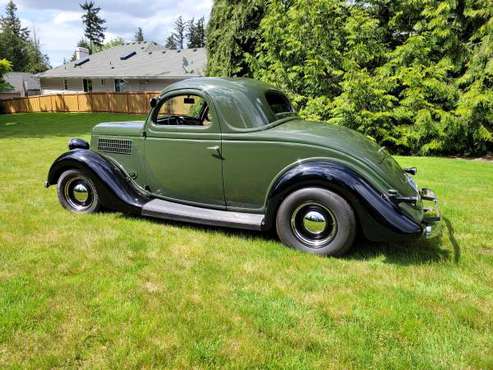 1935 Ford 3 Window Deluxe Coupe for sale in Renton, WA