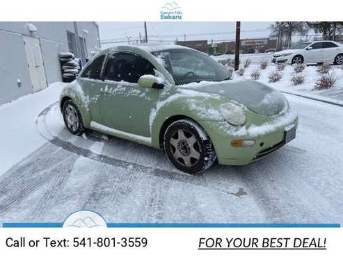 2001 VW Volkswagen Beetle GLS hatchback Green (Light) - cars & for sale in Klamath Falls, OR