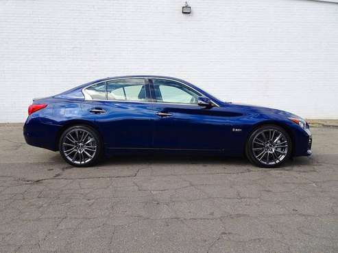 INFINITI Q50 Red Sport 400 Bluetooth Sunroof Read 9525.00 for sale in eastern NC, NC