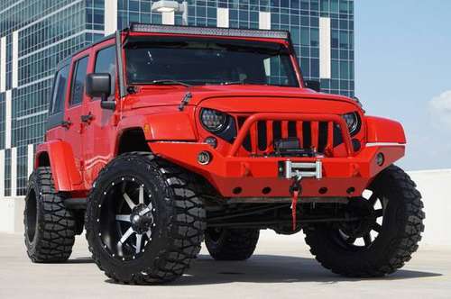 2014 Jeep Wrangler Unlimited Sahara *(( UNREAL 4door CUSTOM JEEP ))*... for sale in Austin, TX