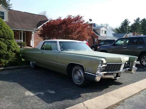 1968 Cadillac Coupe DeVille for sale in York, PA