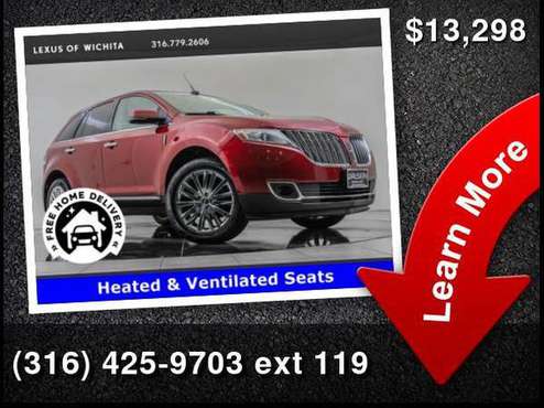 2014 Lincoln MKX Wood Package - cars & trucks - by dealer - vehicle... for sale in Wichita, KS