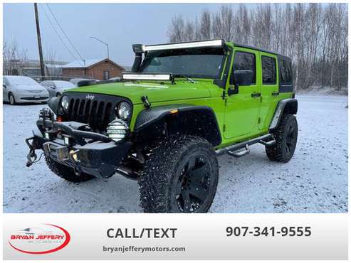 2013 Jeep Wrangler Unlimited Sport SUV 4D 4WD - cars & trucks - by... for sale in Anchorage, AK