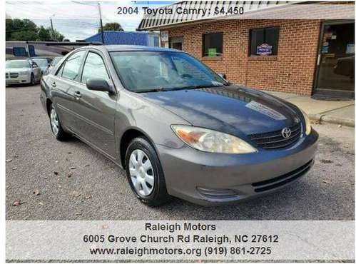 2004 Toyota Camry 201,676 Miles Gray - cars & trucks - by dealer -... for sale in Raleigh, NC