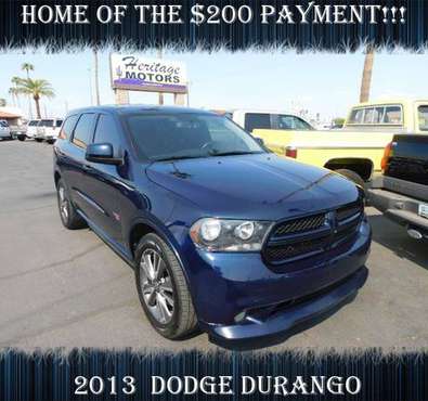 2013 Dodge Durango BEAUTIFUL, BAD CREDIT WELCOME! - cars & trucks -... for sale in Casa Grande, AZ