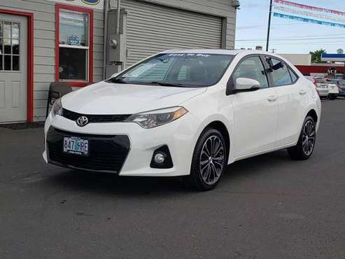 2015 Toyota Corolla 4dr Sdn CVT S Plus Sedan - - by for sale in Medford, OR