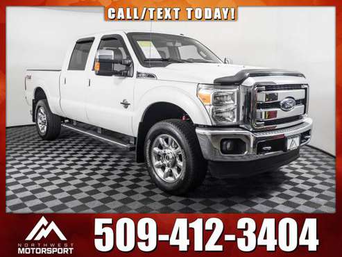 Lifted 2016 *Ford F-350* Lariat FX4 4x4 - cars & trucks - by dealer... for sale in Pasco, WA