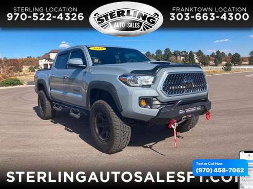 2019 Toyota Tacoma 4WD TRD Sport Double Cab 5 Bed V6 AT (Natl) -... for sale in Sterling, CO