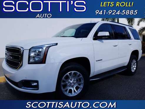 2017 GMC Yukon SLT~ GREAT COLOS~ CLEAN CARFAX~ RIDES GREAT~ 3RD ROW... for sale in Sarasota, FL