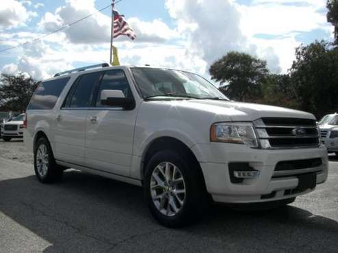 2016 FORD EXPEDITION EL - LIMITED PLATINUM WHITE METALLIC - 1-OWNER!... for sale in Simpsonville, SC