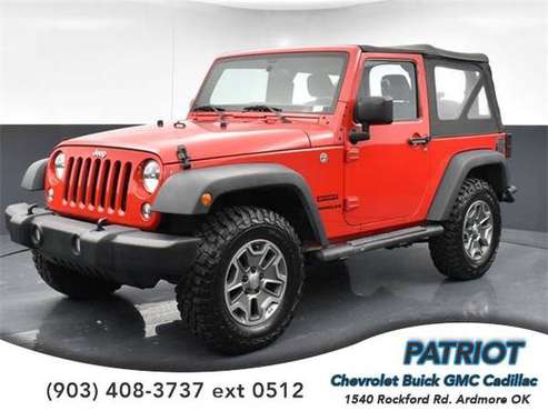 2016 Jeep Wrangler Sport - SUV - - by dealer - vehicle for sale in Ardmore, TX