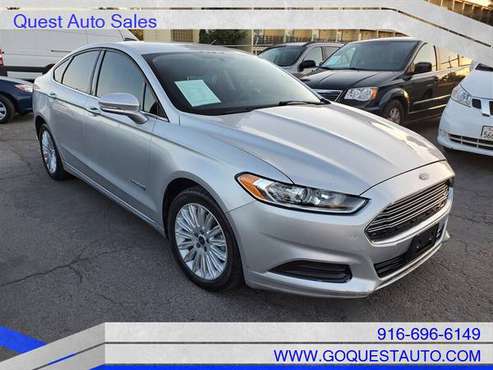 2014 Ford Fusion Hybrid SE-*-*GAS SAVER-*-*LEATHER-**-CAMERA-*-*( WE... for sale in Sacramento , CA