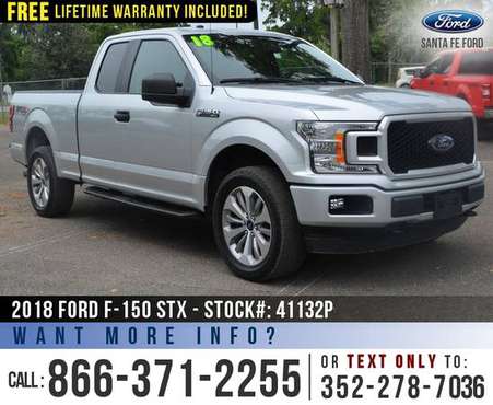 2018 FORD F150 STX 4WD Running Boards - Hitch Receiver for sale in Alachua, FL