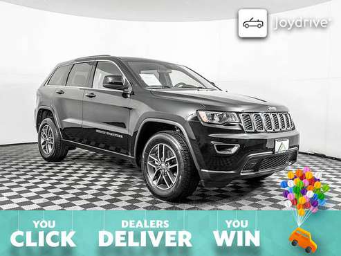 2018-Jeep-Grand Cherokee-Laredo-Leather/Metal-Look Steering Wheel for sale in PUYALLUP, WA