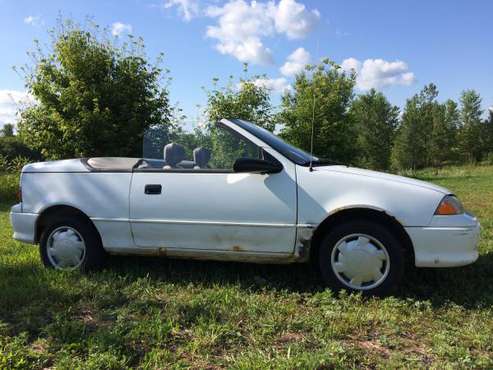 '92 Geo Metro 2-dr Convert- or Trade for Winter Driver for sale in Scandia, MN