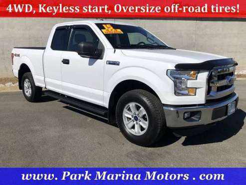 2015 Ford F-150 4x4 4WD F150 Truck XLT Extended Cab for sale in Redding, CA