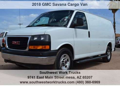 2018 GMC Savana Cargo Van RWD 2500 135 - - by dealer for sale in Mesa, AZ