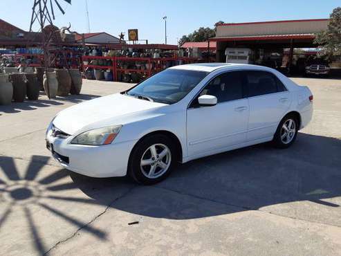 2003 Honda Accord EX (low miles) - cars & trucks - by dealer -... for sale in marble falls, TX
