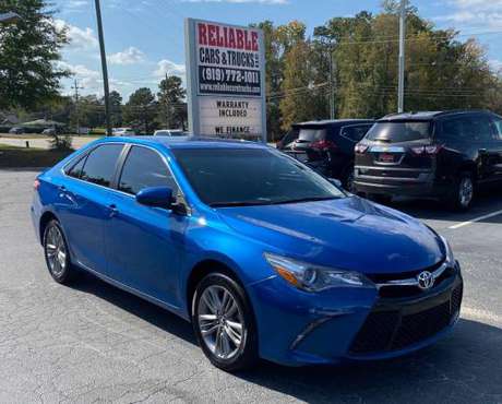 2017 Toyota Camry SE 4dr Sedan - cars & trucks - by dealer - vehicle... for sale in Raleigh, NC