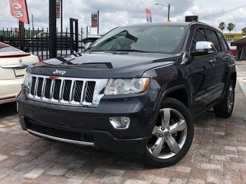 2013 JEEP GRAND CHEROKEE OVERLAND..WE FINANCE EVERYONE... for sale in TAMPA, FL