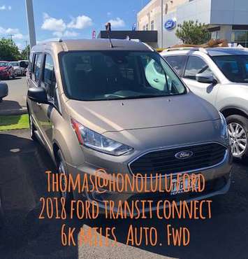 2018 FORD TRANSIT CONNECT -LIKE NEW- STORE DEMO-SAVE 1000S/CALL ME NOW for sale in hawaii, HI