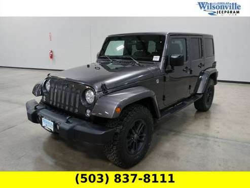 2017 Jeep Wrangler 4x4 4WD Unlimited Sahara SUV - - by for sale in Wilsonville, OR