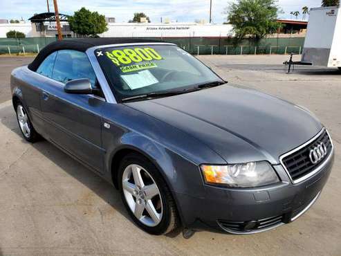 2004 Audi A4 1.8T Cabriolet FREE CARFAX ON EVERY VEHICLE - cars &... for sale in Glendale, AZ