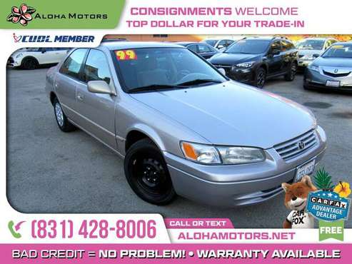 1997 Toyota Camry LE 4 CYL, AUTOMATIC, ECO CAR - - by for sale in Santa Cruz, CA