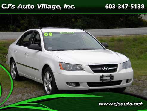 2008 HYUNDAI SONATA LIMITED..LEATHER..SUNROOF..86K MILES! for sale in Brentwood, MA