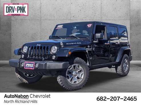 2017 Jeep Wrangler Unlimited Rubicon 4x4 4WD Four Wheel SKU:HL592551... for sale in North Richland Hills, TX