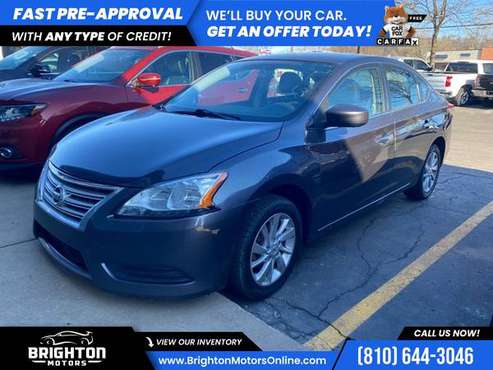2015 Nissan Sentra SV FOR ONLY 138/mo! - - by dealer for sale in Brighton, MI